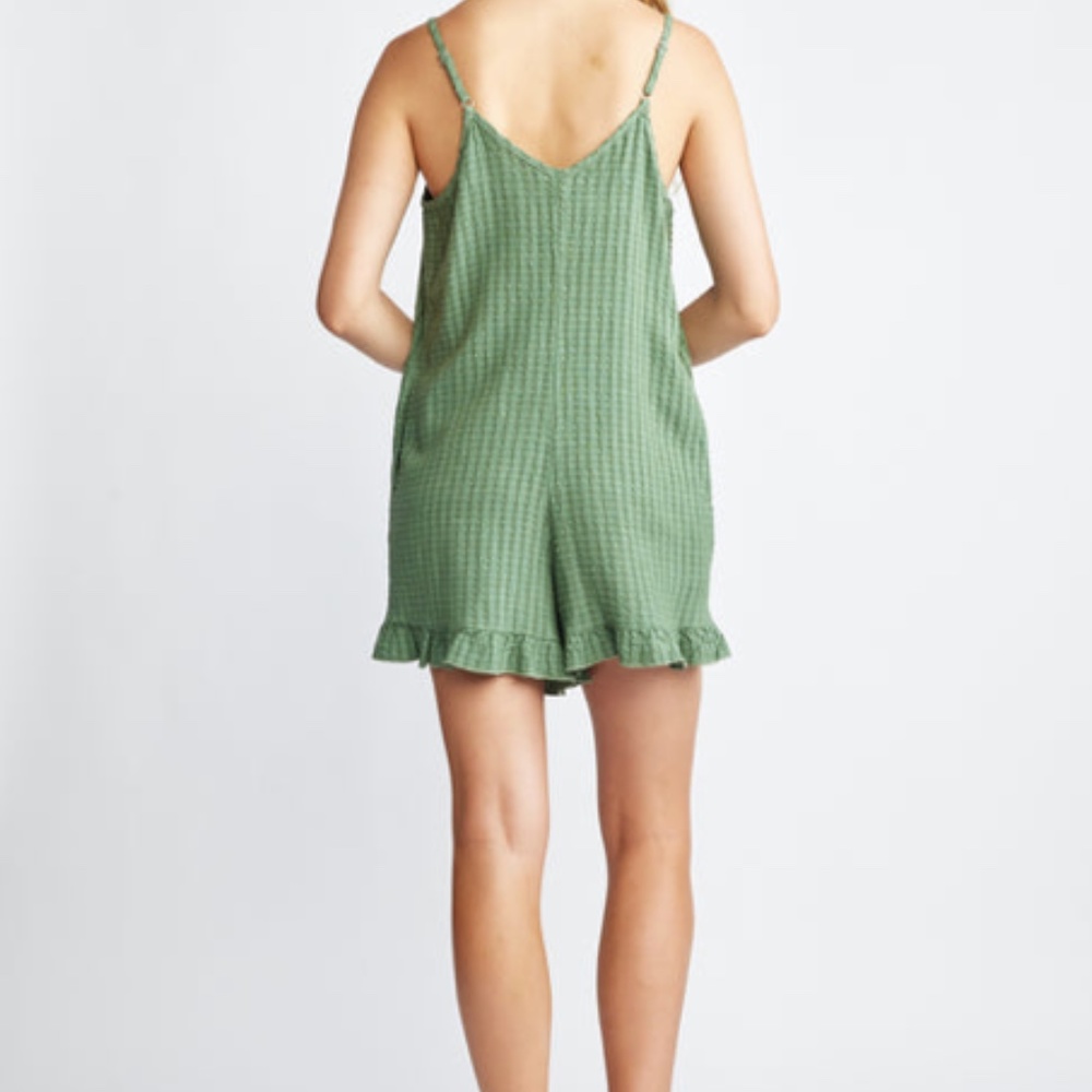 Self Contrast Riva Romper - Picture 3 of 3